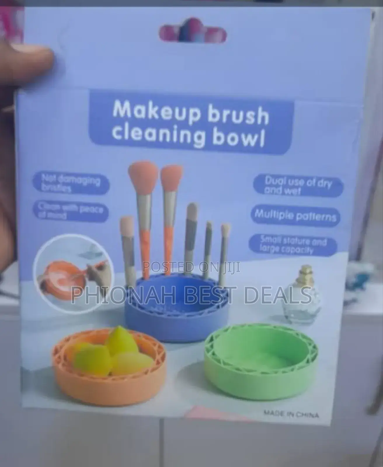 Makeup Brush Cleaner Bowl