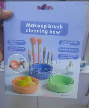 Makeup Brush Cleaner Bowl