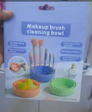 Makeup Brush Cleaner Bowl