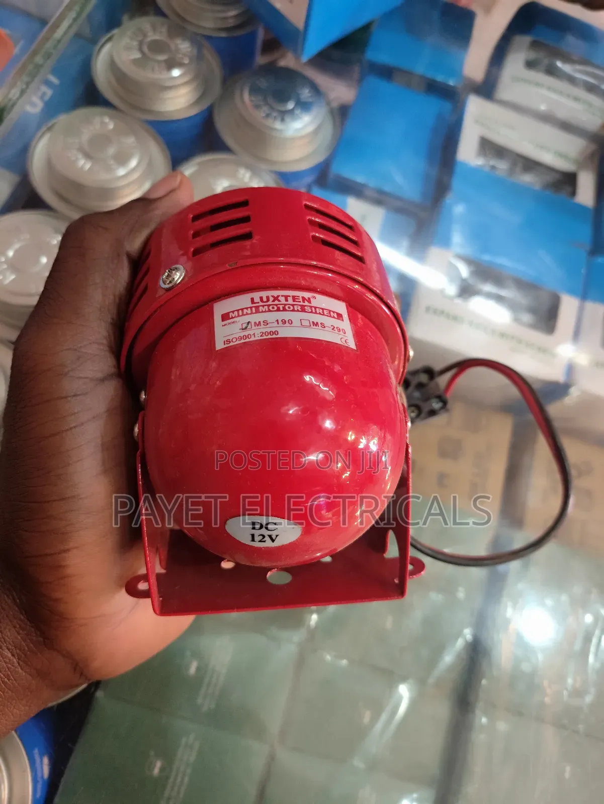 Mini Motor Siren/Alarm For Solar