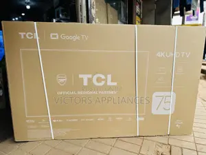 Original TCL 75” Uhd Google Smart Tv