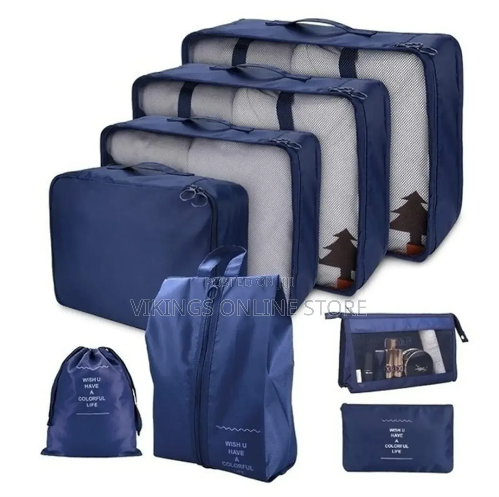8pcs Set Organizer Bags for Travel Organizer Bag Accessories