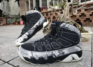 Original Nike Air Jordan 9 Retro “Snakeskin” Sneakers