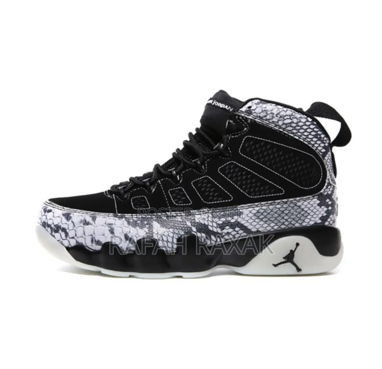 Original Men’S Nike Air Jordan 9 Retro Snakeskin Sneakers