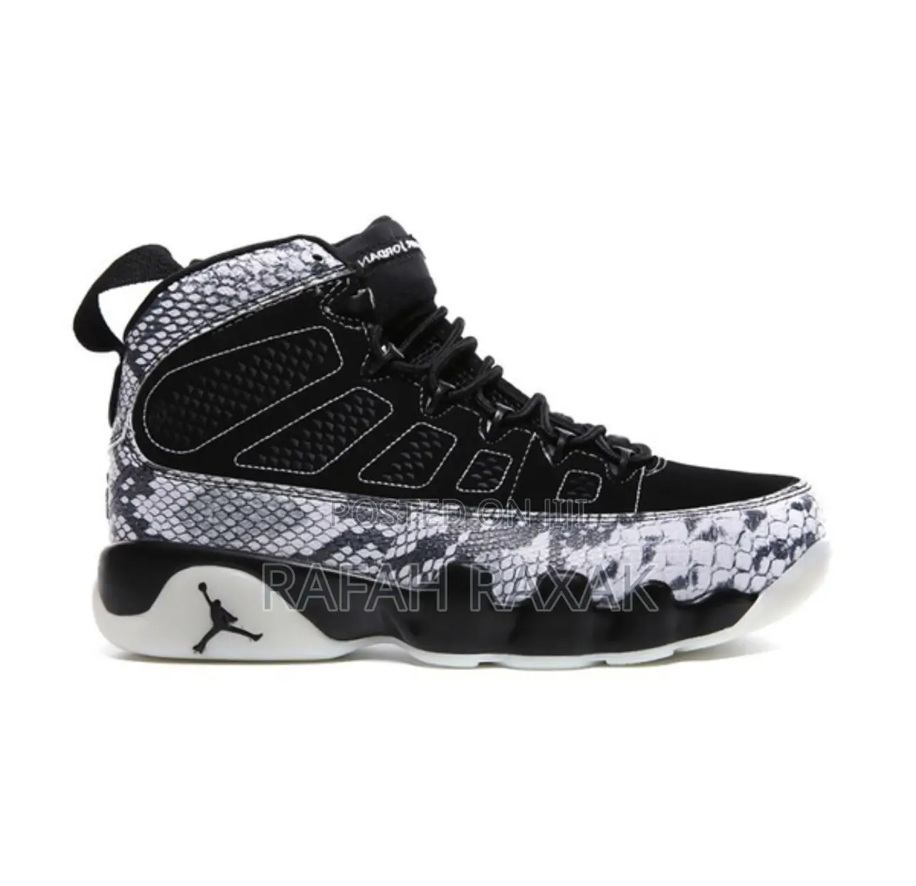 Original Men’S Nike Air Jordan 9 Retro Snakeskin Sneakers