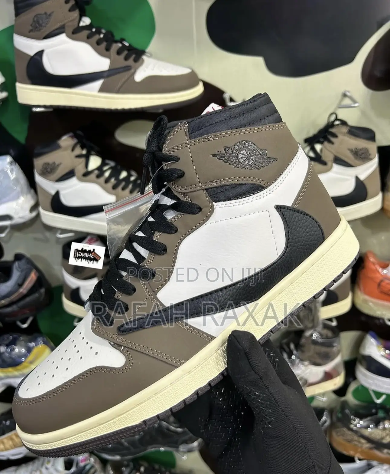 Original Air Jordan 1 Retro High Og Mocha X Travis Scott