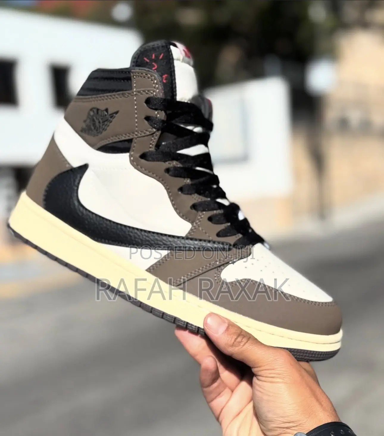 Nike Air Jordan 1 High Og Mocha X Travis Scott Cactus Jack