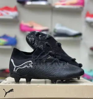Original Black Puma Future 7 Ultimate Fg/Ag Football Boots