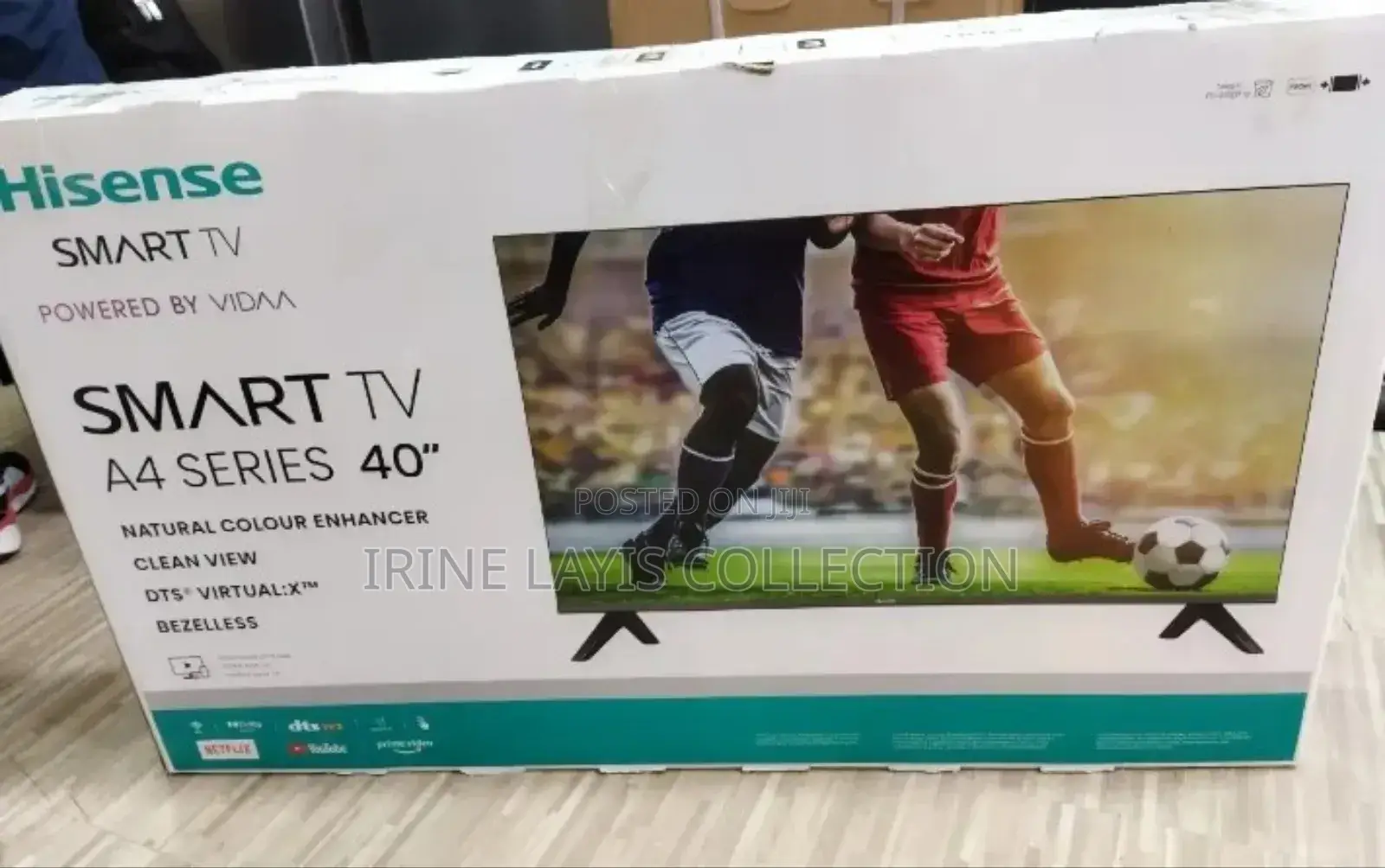 Hisense 40 Inch Smart Vidaa Full Hd Led Tv