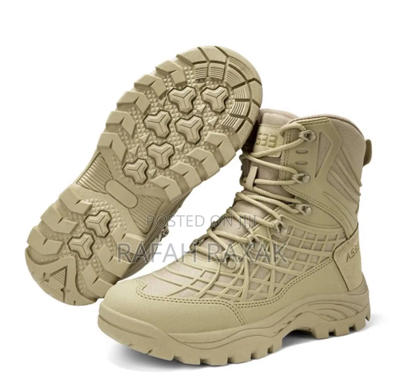 Original Khaki A533 Mid High Tactical Hiking Desert Boots