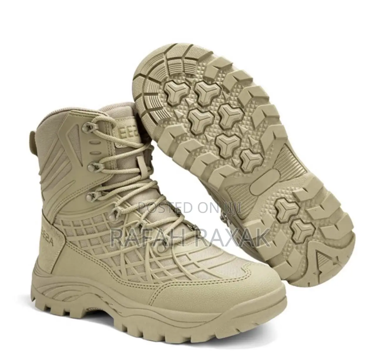 Original Khaki A533 Mid High Tactical Hiking Desert Boots