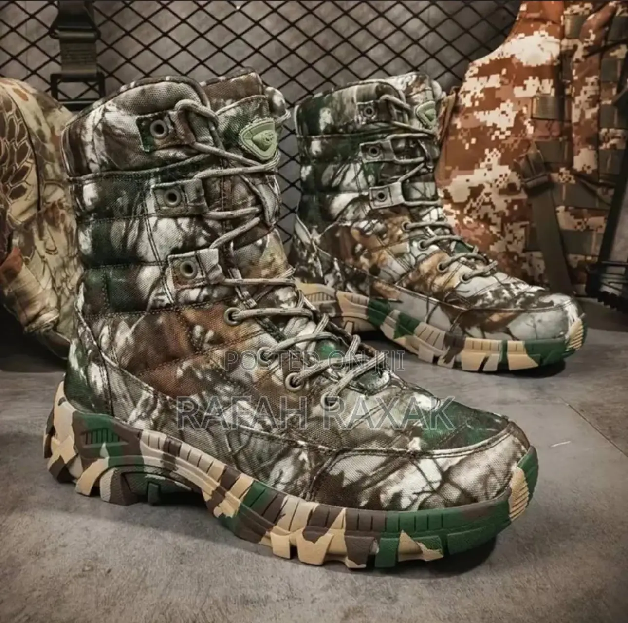 Original Men’S A533 Camouflage Combat Military Army Boots