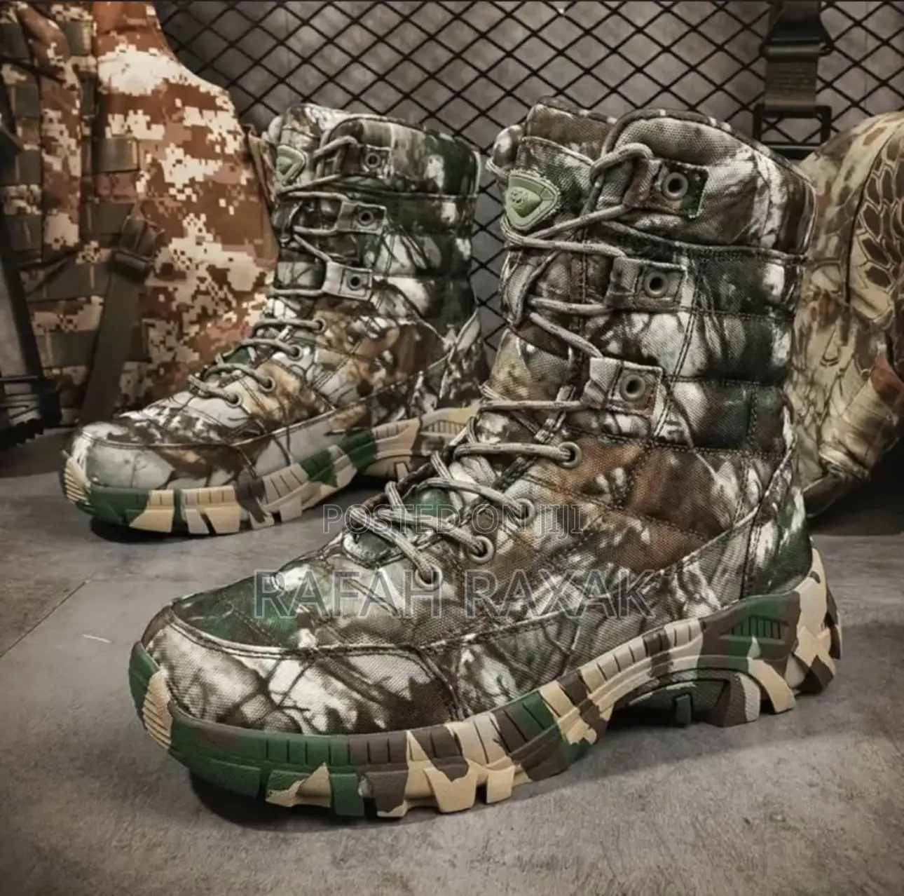 Original Men’S A533 Camouflage Combat Military Army Boots