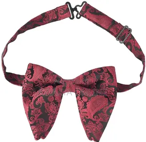 Butterfly Tuxedo Bow Tie Hankie Cufflinks Set In A Gift Box