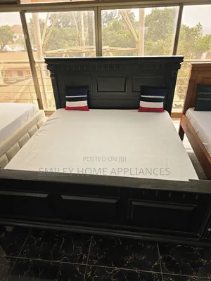 6 by 6 Master Piece Bedroom Bed Black Color at 20% Discount
