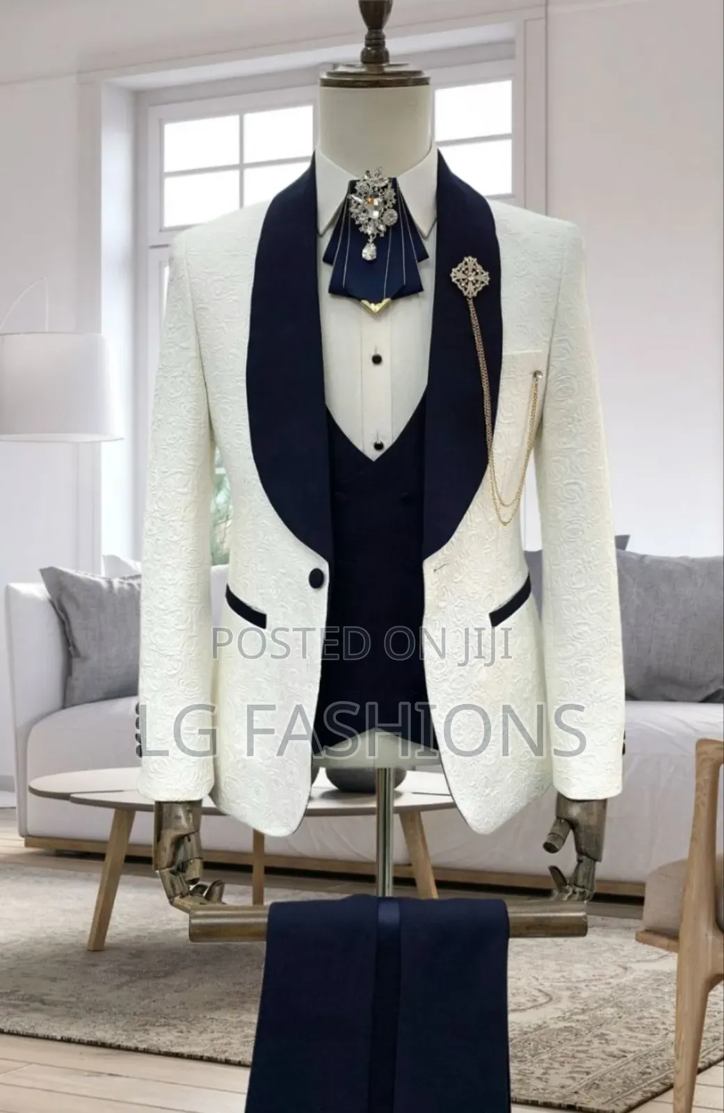 Three Piece Bridal Turkey Suit