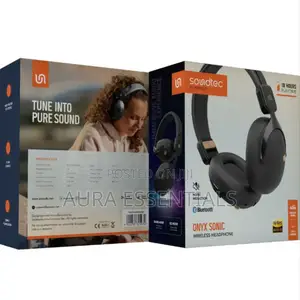 Porodo Soundtec Onyx Sonic Wireless Headphones