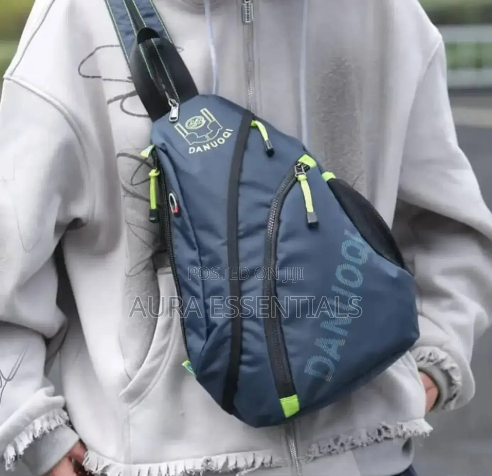Men's Dual Purpose Chest Bag(Sling Bag)