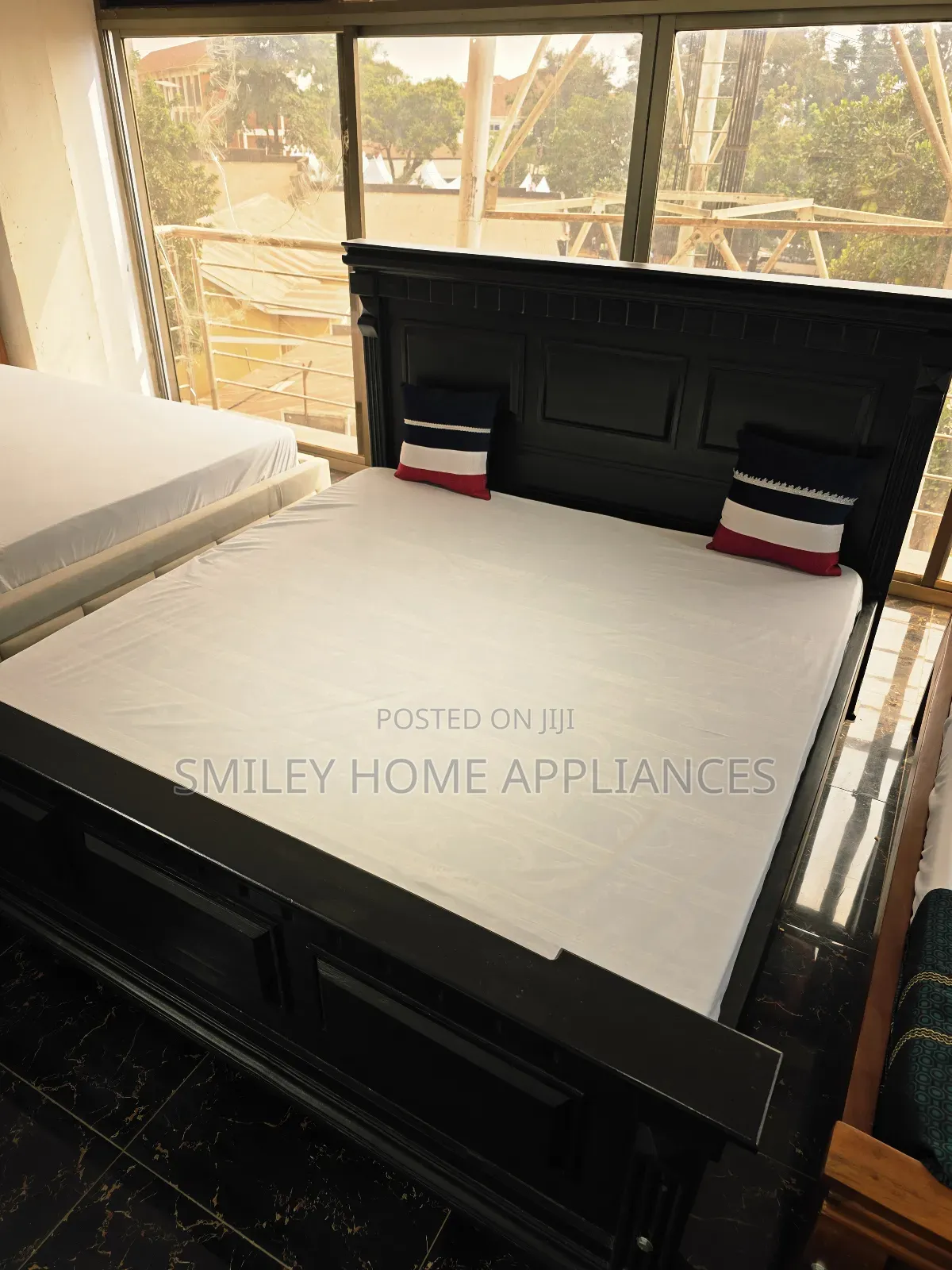 Branded 6 by 6 Master Piece Bedroom Bed With Quality Wood