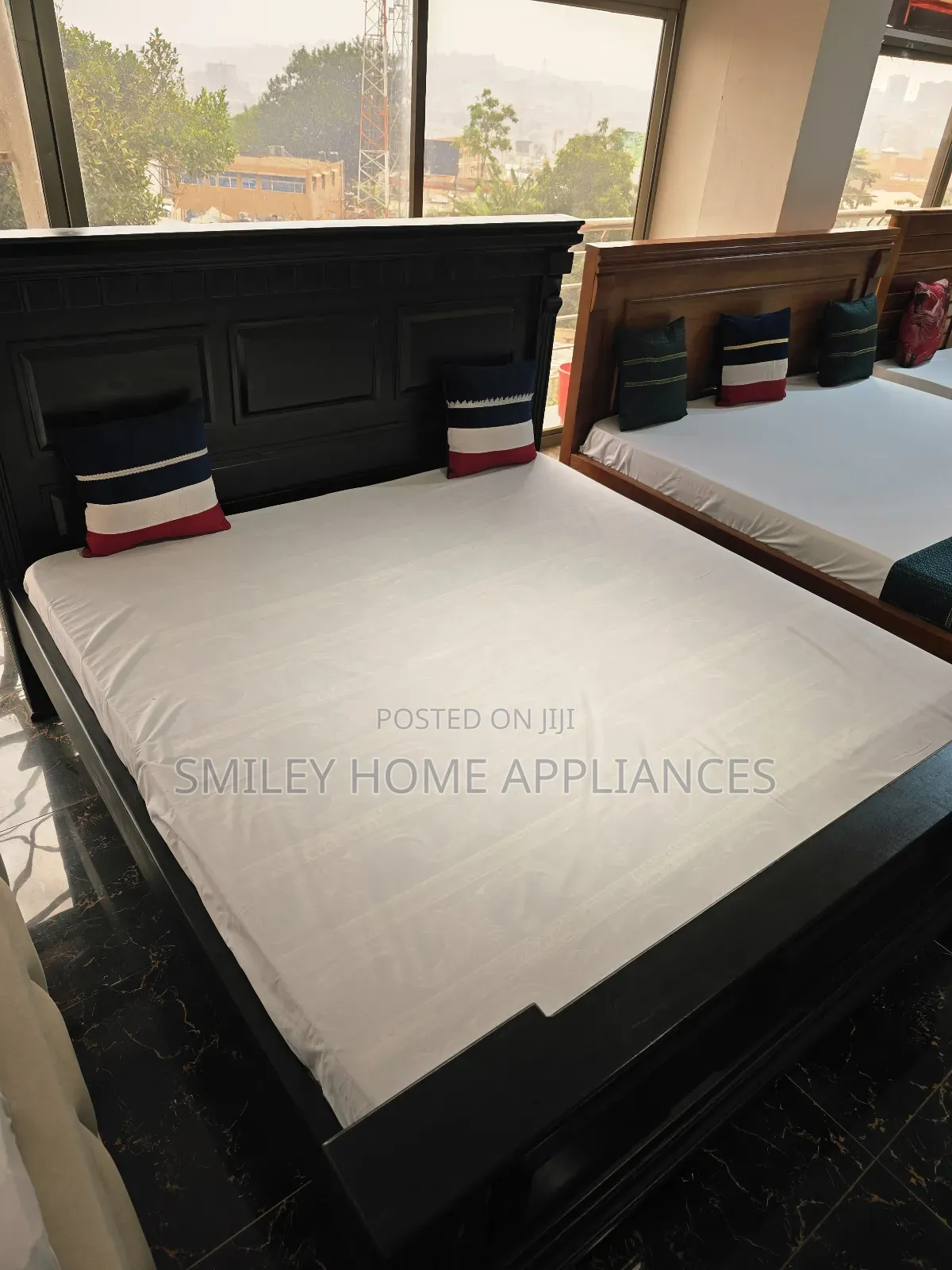Branded 6 by 6 Master Piece Bedroom Bed With Quality Wood