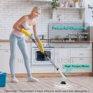 Electric Cordless Spin Scrubber/Brush