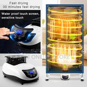 Multi Speed Heated Clothes Dryer