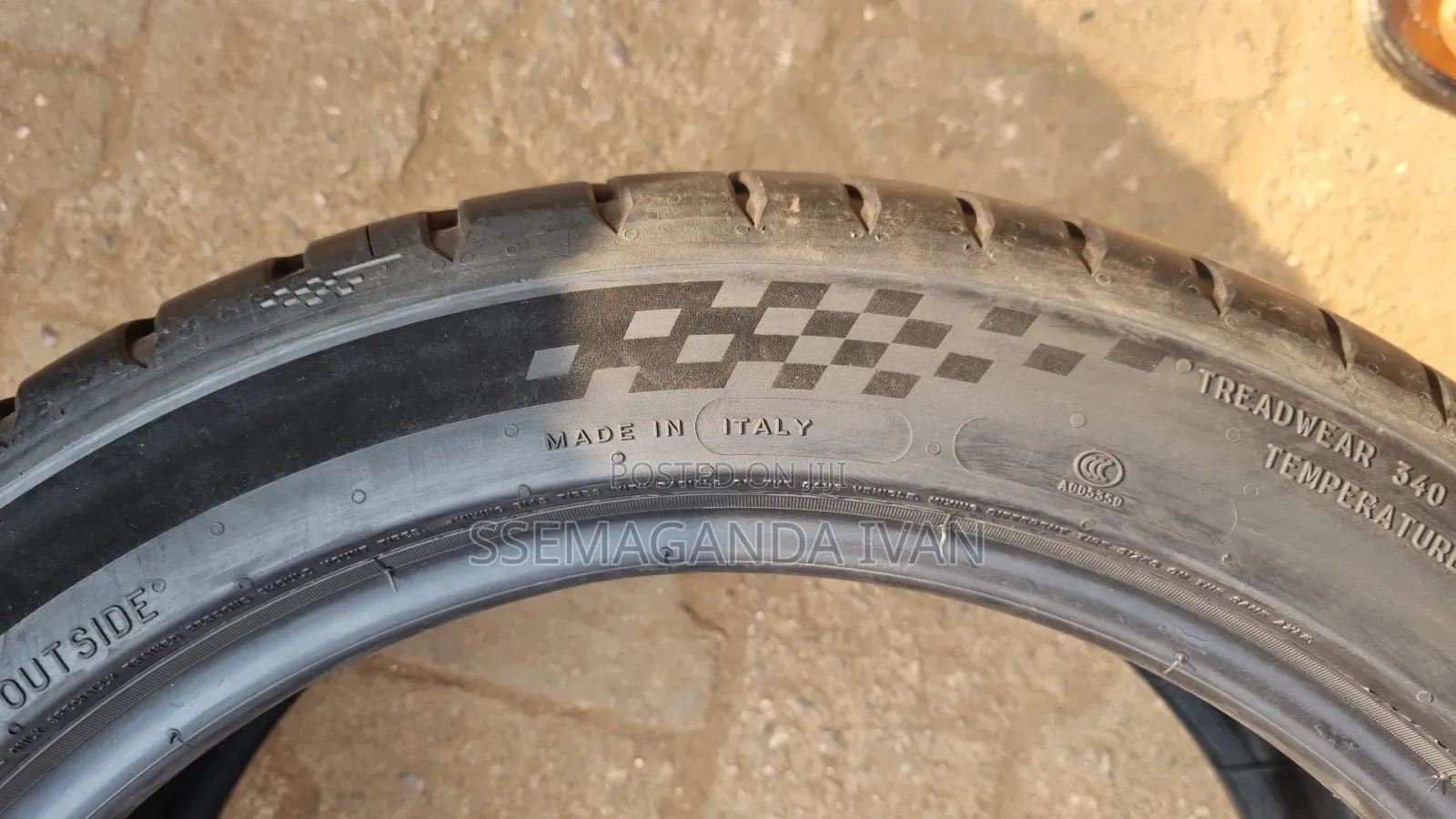 225/4517 Original Michelin Foreign Used Made in Italy