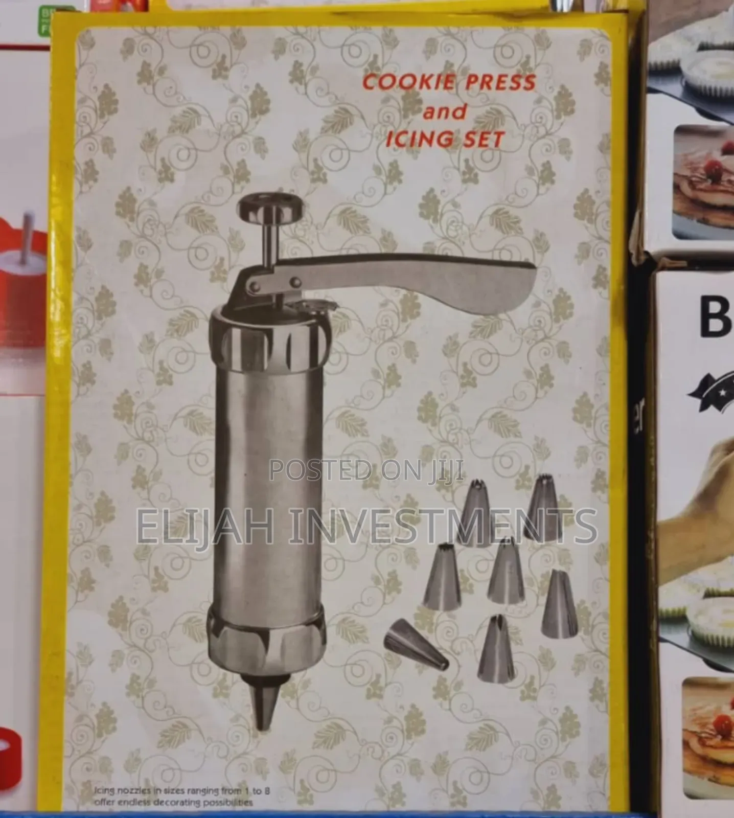 Aluminum Alloy Cookie Press Gun