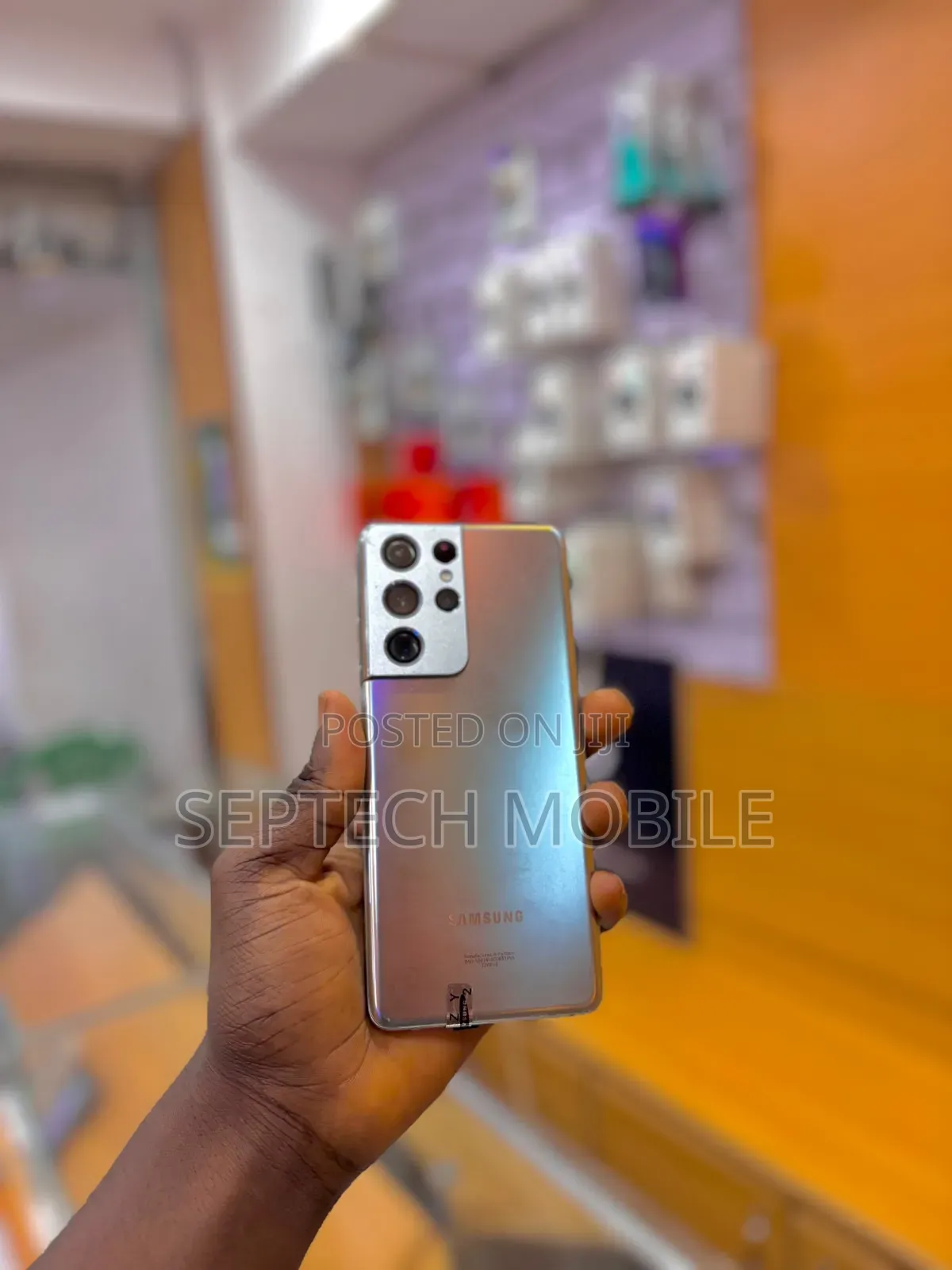 New Samsung Galaxy S21 Ultra 5G 128 GB Silver