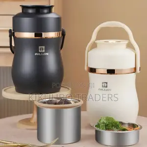 Portable Stainless Steel Food Flask
