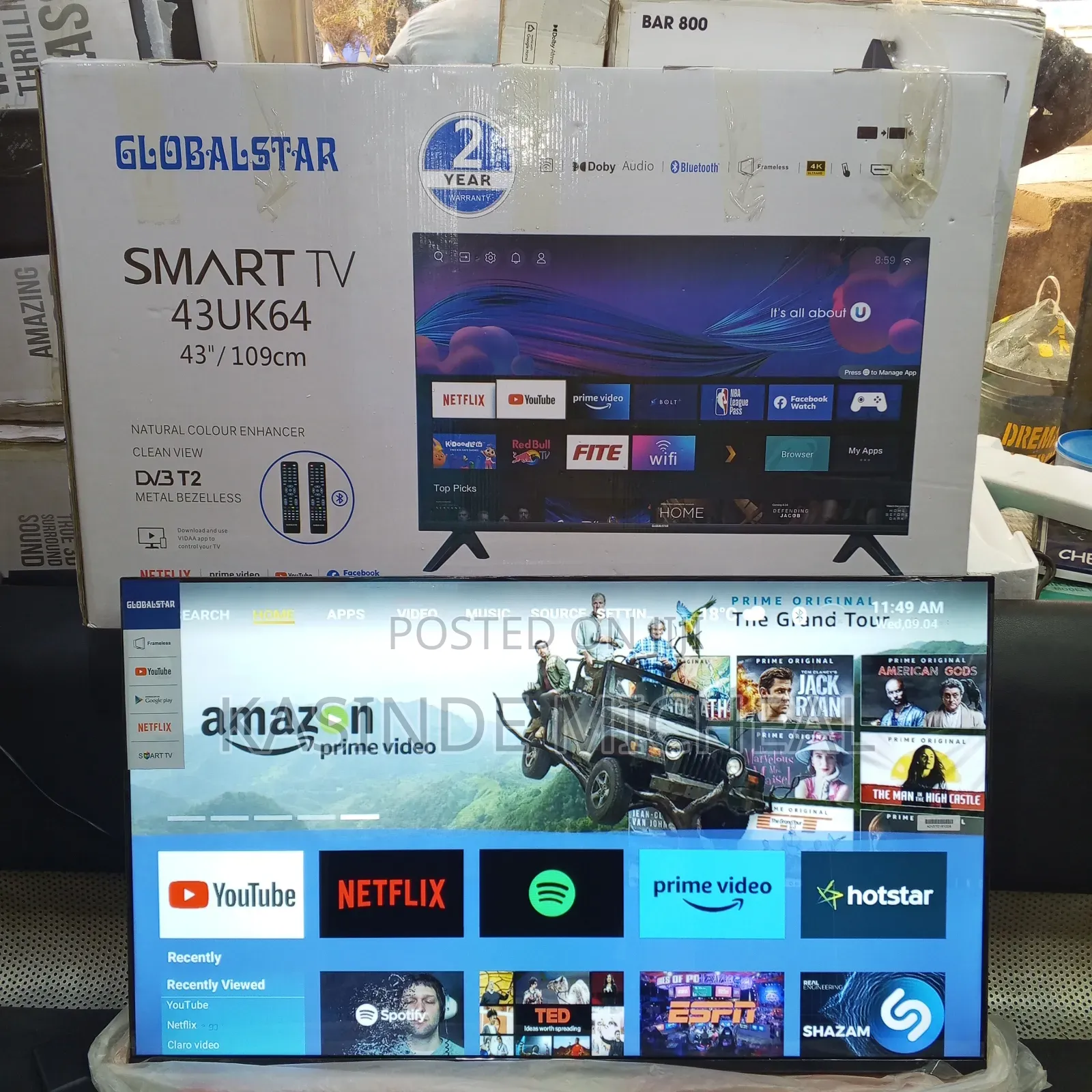 Brand 43inches Globalstar Smart Android Tv