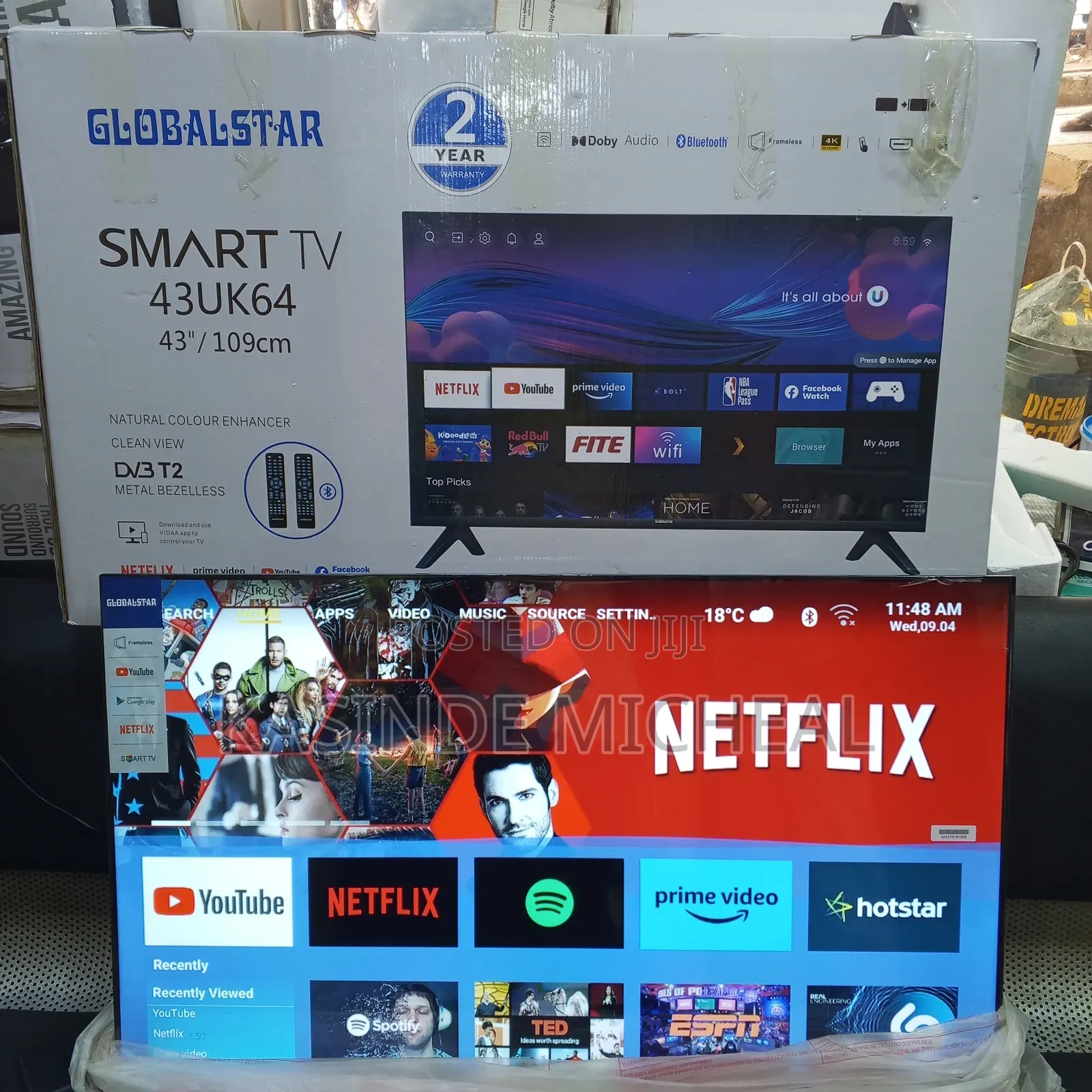 Brand 43inches Globalstar Smart Android Tv