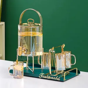 Vision Nordic Glass Water Dispenser With a Faucet