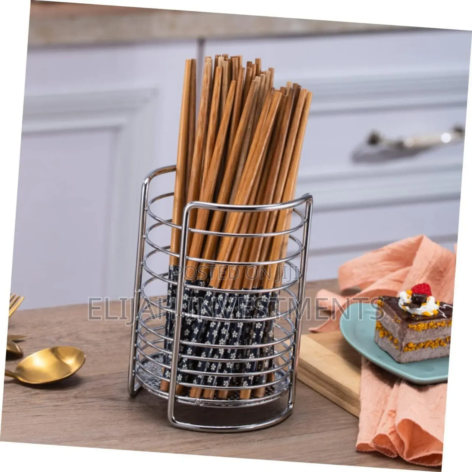 Stainless Steel Kitchen Utensil Holder or Organizer