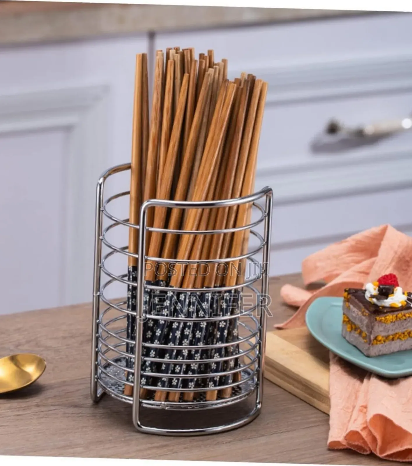 Stainless Steel Kitchen Utensil Holder or Organizer