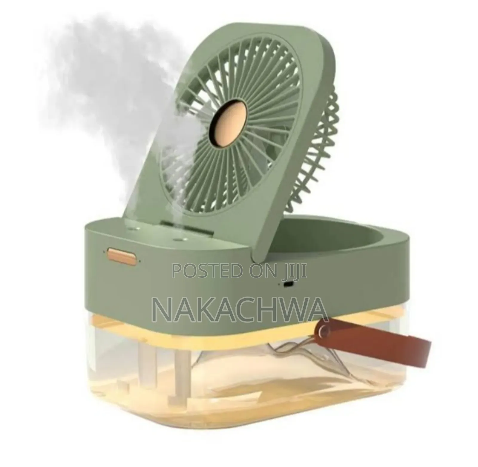 Min Fan With Water Mist Dual Spray