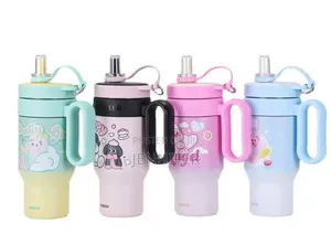 Insulated Thermos Water Bottles With Handles