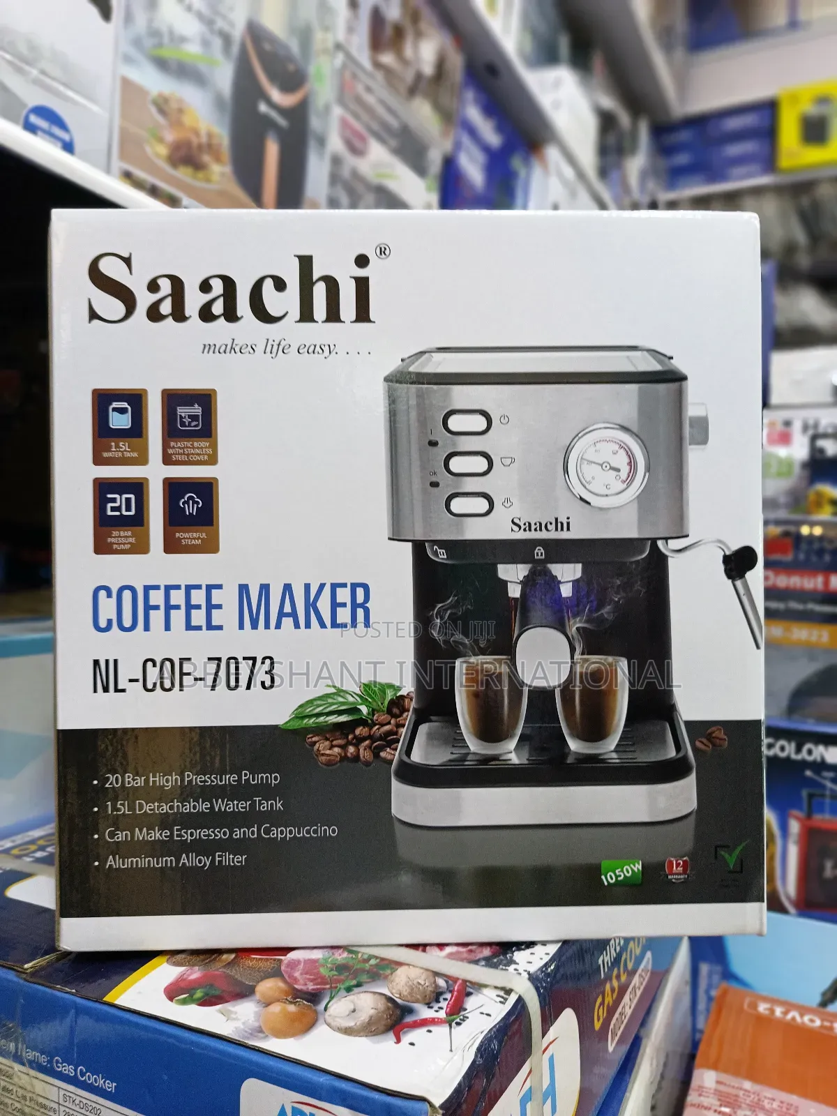 Coffee Maker 20bars/Saachi Coffee Espresso Machine