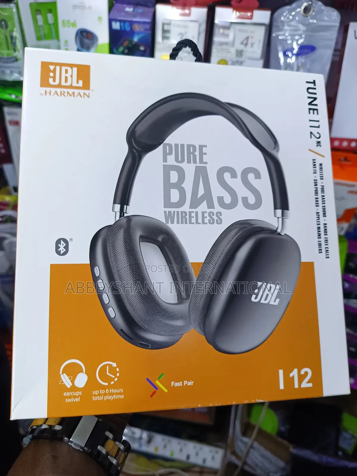 Wireless Headphones, JBL Pure Bass Sound Headphones