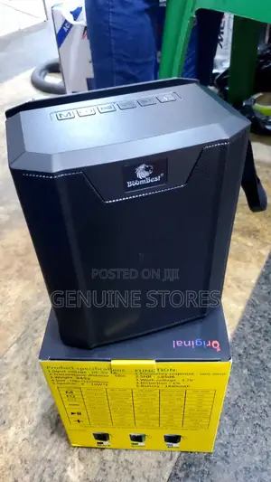 Boombest Portable Rechargeable Speaker With Fm Radio.