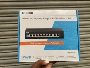Des-F1010p-E 10-Port 10/100 Long Range Poe+ Surveillance Switch