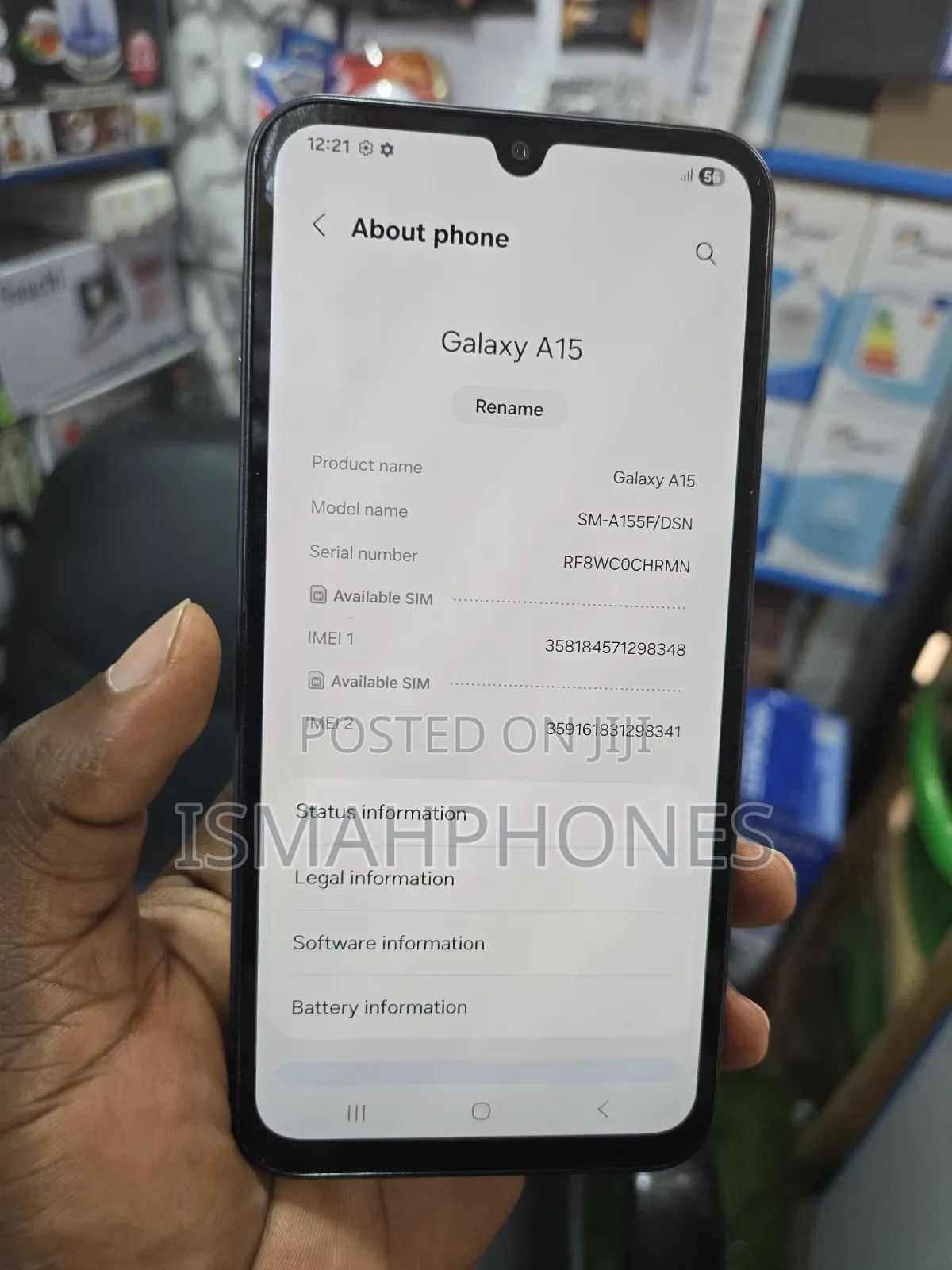 Samsung Galaxy A15 256 GB Black