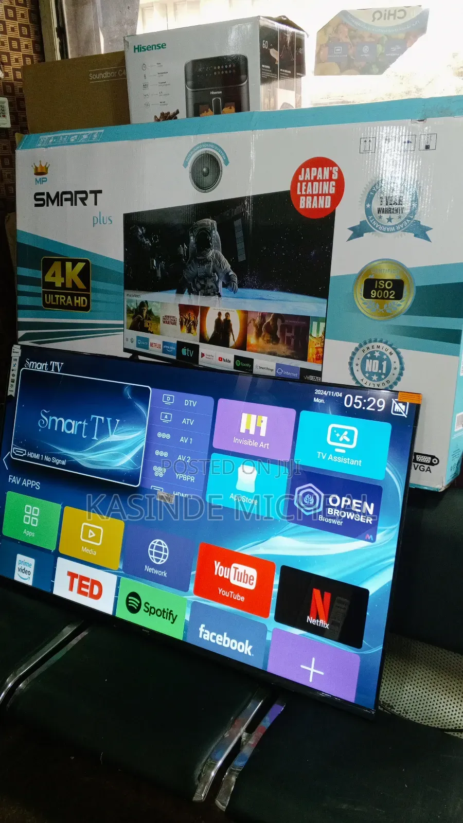 Brand New 55inches Smartplus Smart Android Tv