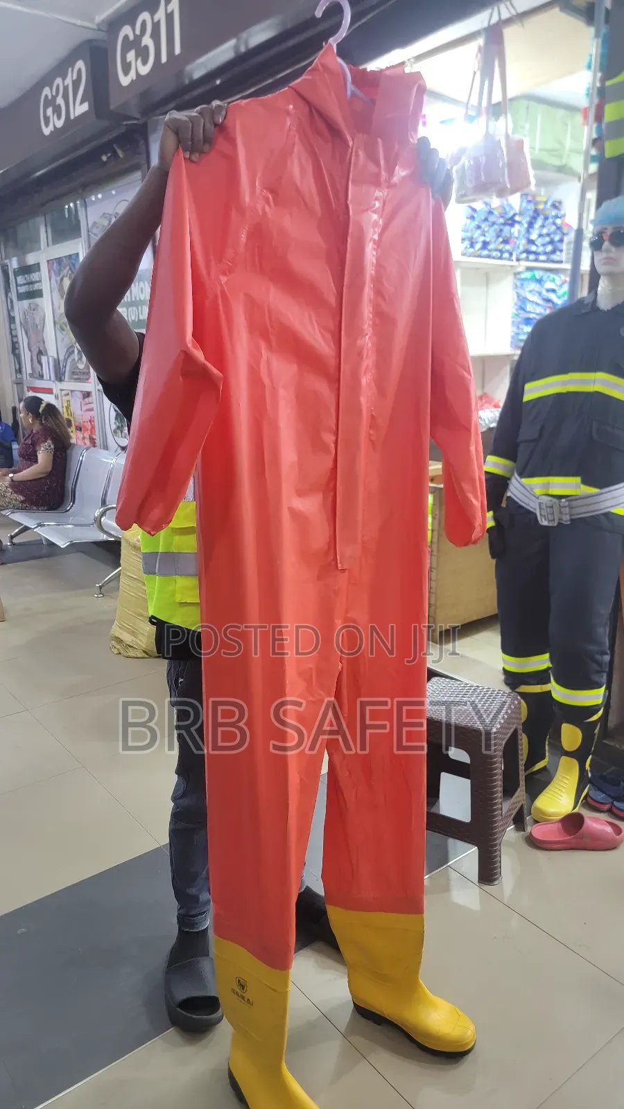 Chemical Suit Heavy Duty With Gumboots