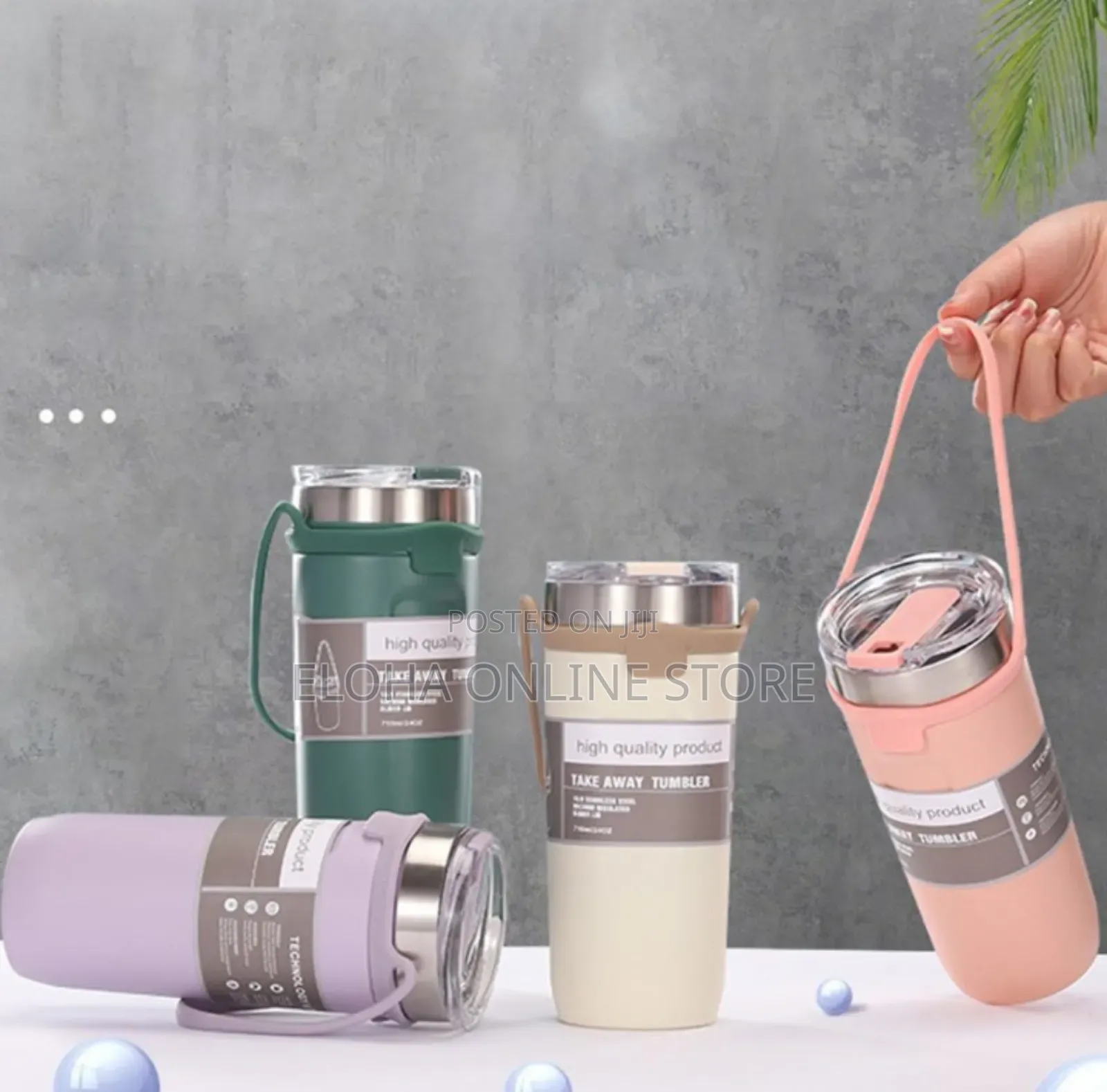 Tyeso Vacuum-Insulated Thermos Water Bottles or Tumblers