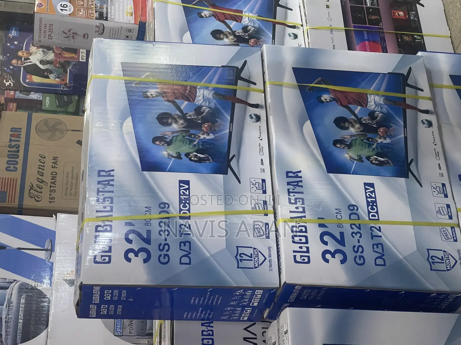 Globastar 32 Inches Digital Tv With Free To Air