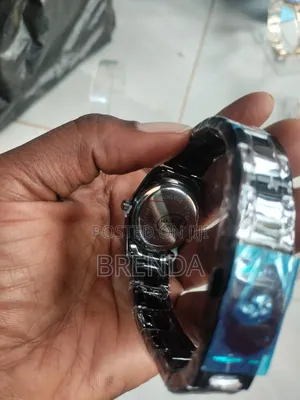 Brand New Black Ladies Chain Watches