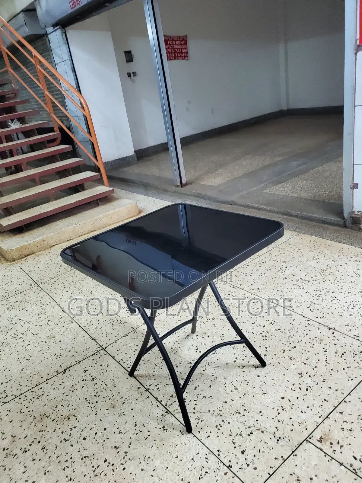 Imported Square Glass Table