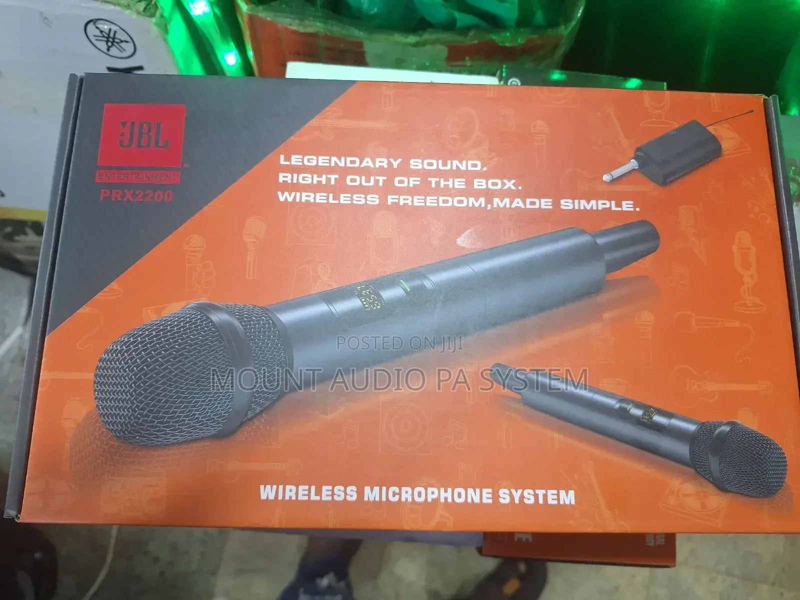 JBL Rechargeable Microphones