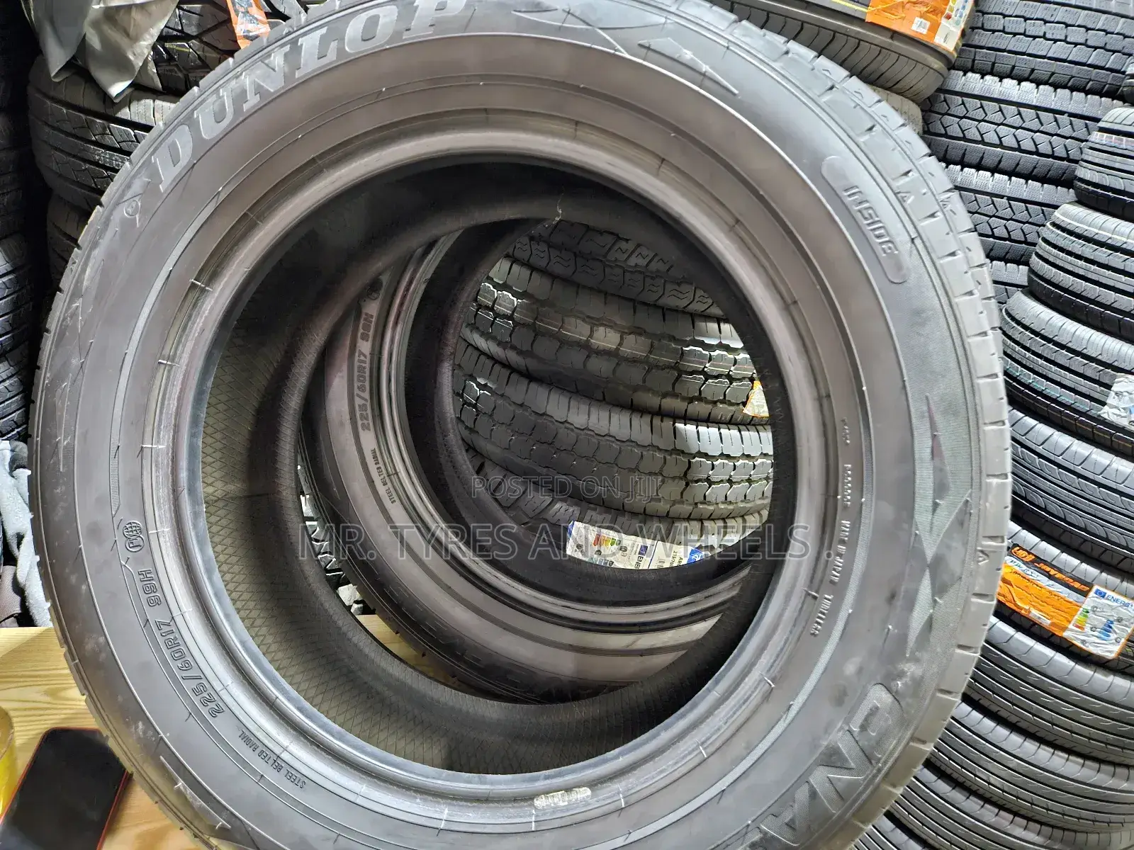 225 60 R17 Dunlop 2 Tires Only Imported Tires We Deliver.